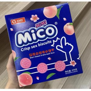 COCO白桃味小饼干OEM/ODM定制代加工