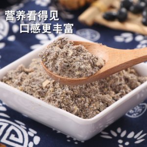 黑芝麻核桃黑豆粉黑芝麻糊代餐粉袋装500g代加工可OEM/ODM代工