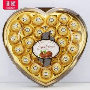 菲顿心形巧克力代加工贴牌OEM/ODM
