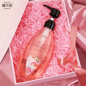 樱色玫瑰花香水沐浴露代加工贴牌OEM/ODM