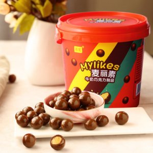 OEM桶裝麥麗素可可脂牛奶巧克力懷可OEM/ODM代工