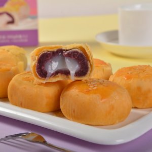 流心紫薯乳酸菌流心蛋黄酥OEM/ODM定制代加工