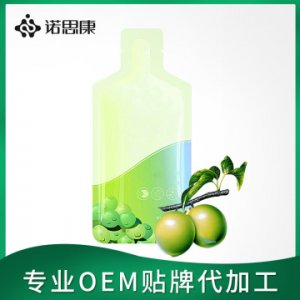 0卡代餐便携即食酵素益生菌青梅果冻代加工贴牌定制代加工