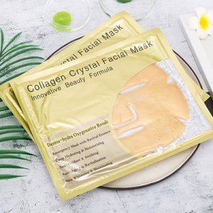 水晶黄金胶原蛋白补水滋润面膜贴牌OEM代加工