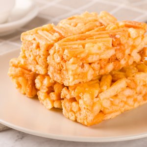 绿色趣味多沙琪玛OEM代加工