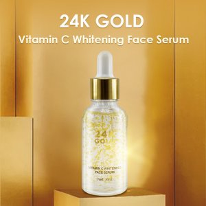 24k金箔精华VC玻尿酸精华原液可OEM/ODM代工
