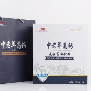 中老年补钙含乳饮料礼盒装OEM代加工