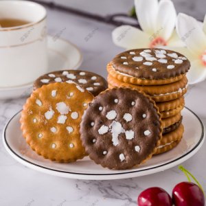 夹心饼干怀旧零食饼干休闲食品代加工夹心饼干OEM/ODM定制代加工