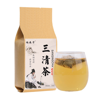 三清茶金银花薄荷袋泡茶桑荷叶组合代用茶贴牌定制代加工