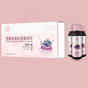 胶原低聚肽蓝莓果饮代加工贴牌OEM/ODM