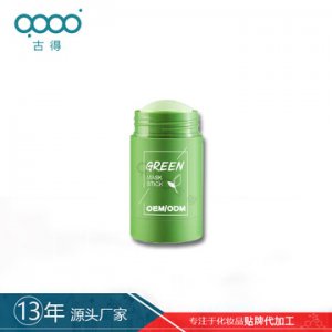 深层补水保湿控油收缩毛孔绿茶固体泥膜贴牌定制代加工