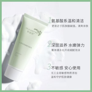 C山茶花氨基酸深度清洁洗面奶60gOEM代加工