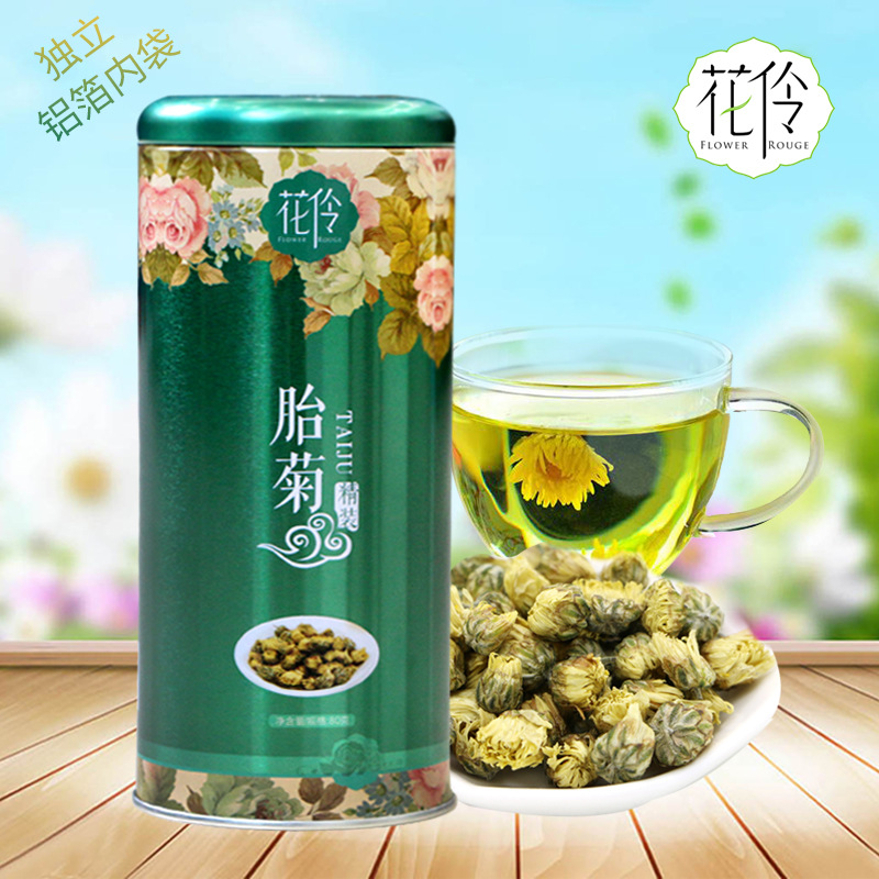 花伶菊花茶罐装贴牌OEM/ODM