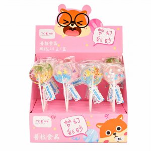 卡通动物多款手工照片棒棒糖贴牌OEM/ODM