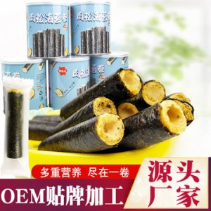 鼎品旺肉松海苔卷罐装OEM/ODM代加工