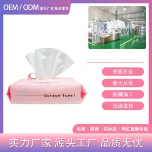 抽取式洗脸巾代加工贴牌OEM/ODM