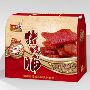 盛香250克猪肉脯礼盒装 可OEM/ODM代工