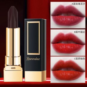 韓奈兒黑玫瑰雙面三色口紅OEM/ODM代加工