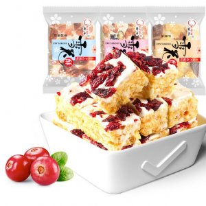 500g雪花酥蔓越莓芒果手工糕点OEM代加工