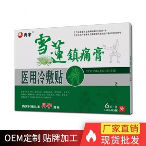 雪莲打孔医用冷敷贴 OEM代加工