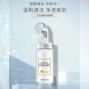 硅胶刷头水光清颜洁面慕斯 可OEM/ODM代工