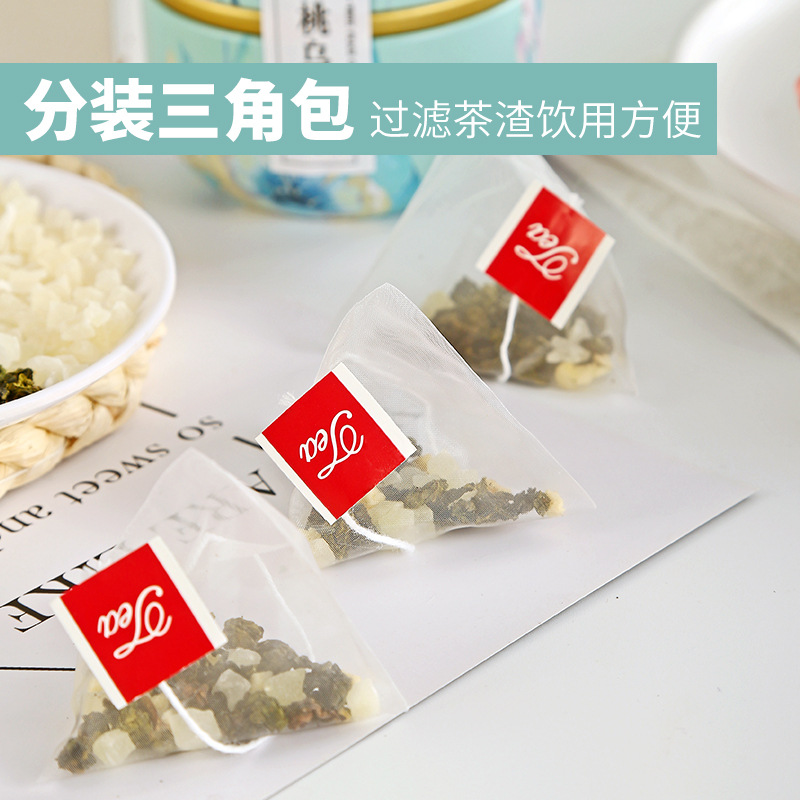 白桃乌龙水果组合小罐装花茶OEM/ODM定制代加工