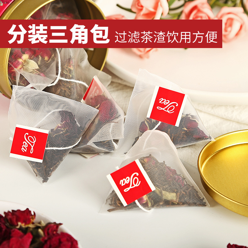 玫瑰普洱花草茶代加工贴牌OEM/ODM
