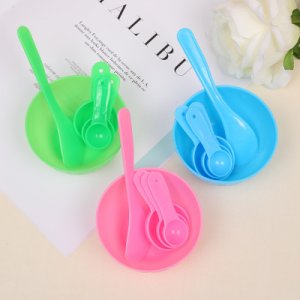 5件套调面膜碗套装塑料调膜碗贴牌OEM/ODM