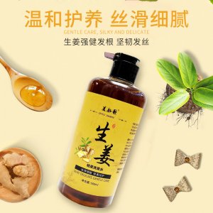 无硅油生姜人参洗发膏 贴牌定制代加工