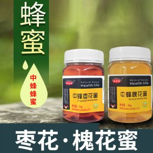 中蜂枣花蜂蜜1kgOEM/ODM代加工
