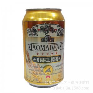 青岛青克金黄色小麦王啤酒320ml*24OEM/ODM代加工