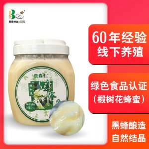 东北小兴安岭黑蜂椴树花蜂蜜可OEM/ODM代工