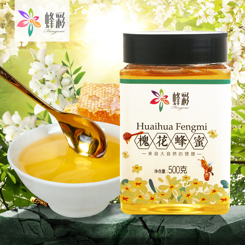 天然農(nóng)家蜂彩槐花蜜 OEM/ODM代加工