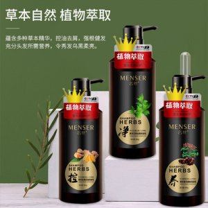 名丝草本生姜养发控油洗发水贴牌OEM/ODM