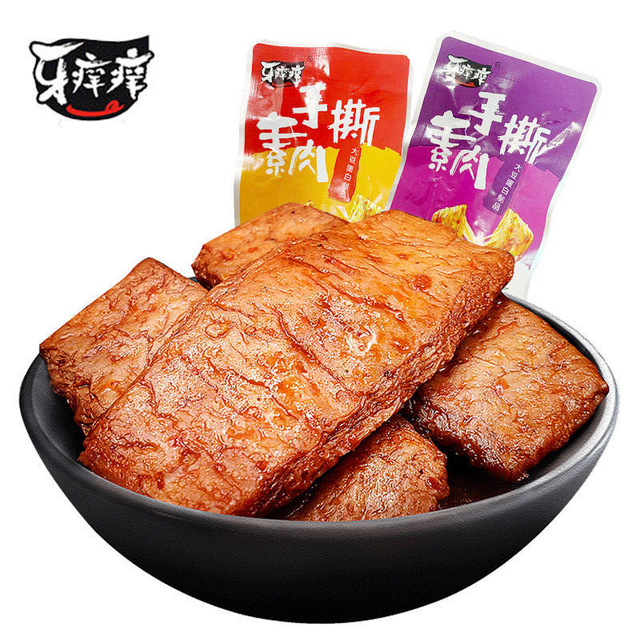 湖南特产牙痒痒豆干贴牌定制代加工