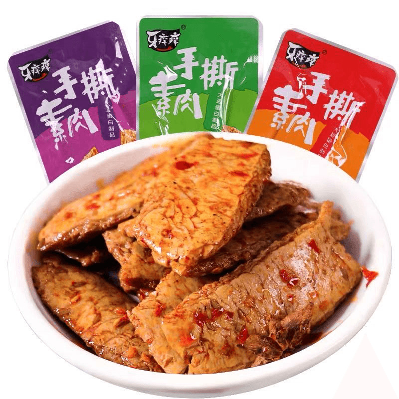 散装素肉零食麻辣零食代加工贴牌OEM/ODM