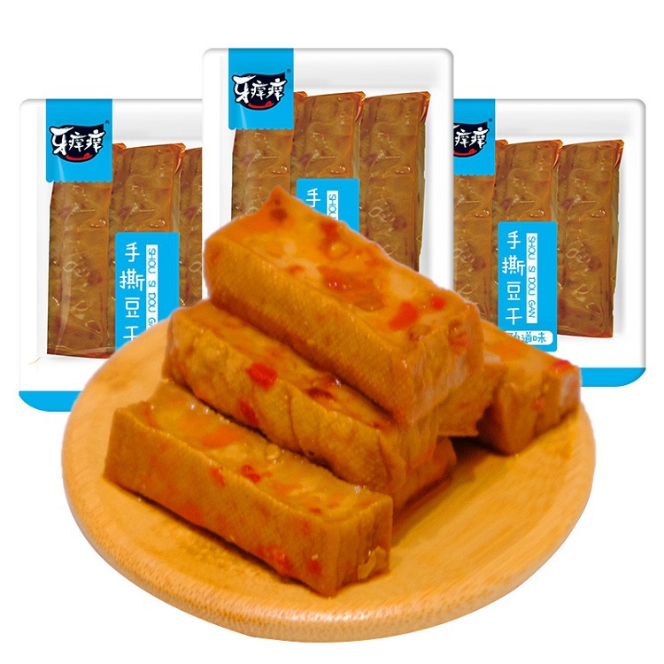 牙痒痒500g豆干散装贴牌定制代加工