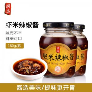 香港润志虾米辣椒酱OEM代加工