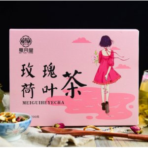 亳月堂玫瑰荷叶茶贴牌OEM/ODM