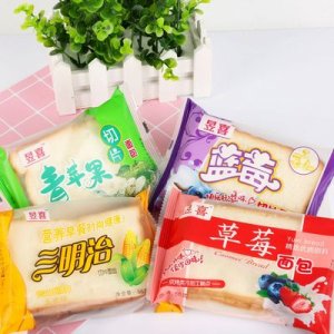 食果酱味夹心面包贴牌定制代加工