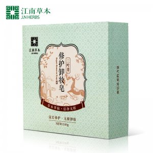 江南草本 100g 三叶青卸妆皂可OEM/ODM代工