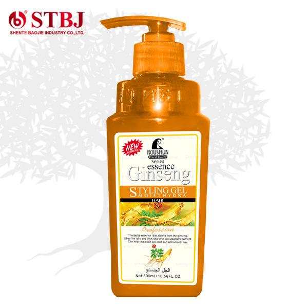 ROUSHUN Ginseng Styling Gel 柔顺人参保湿定型水润修护啫喱蜜OEM代加工