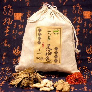 艾叶泡脚泡澡艾草包贴牌定制代加工