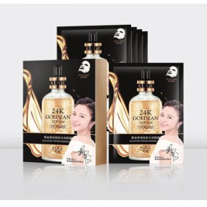 酷格24k黄金原液补水面膜可OEM/ODM代工