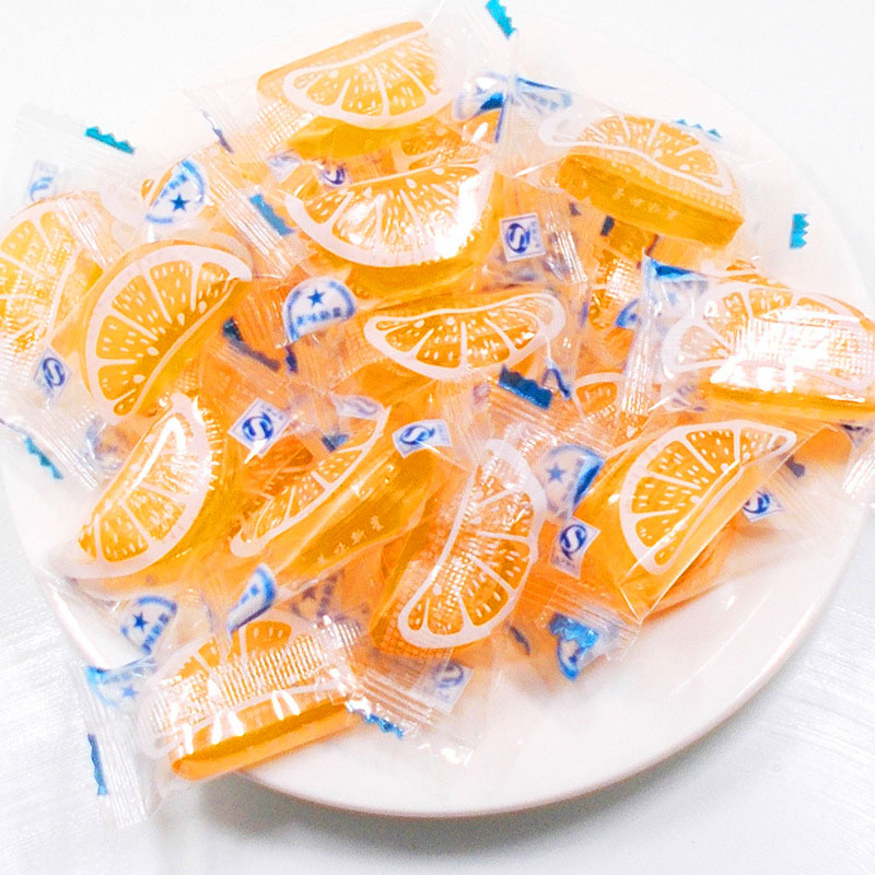 橘子瓣水果硬糖贴牌定制代加工