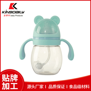 宽口径小熊盖子PPSU奶瓶可OEM/ODM代工