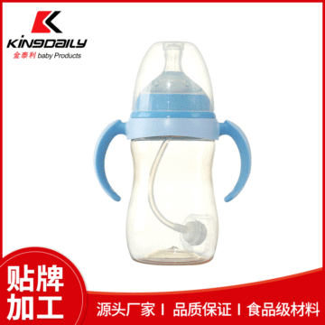 宽口透明防尘罩PPSU奶瓶贴牌定制代加工
