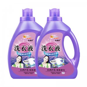 2kg瓶装熏衣草洗衣液贴牌OEM/ODM
