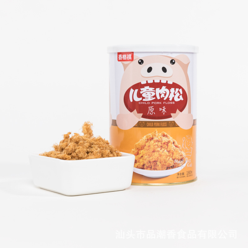 80g罐装烘焙寿司原味猪肉松贴牌定制代加工