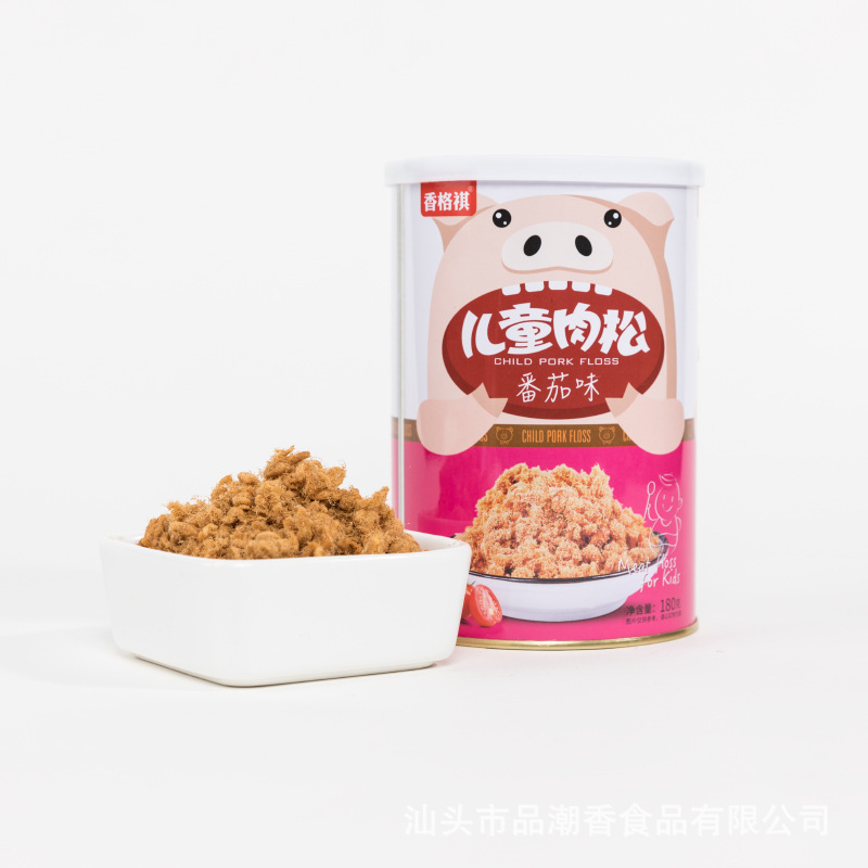 烘焙寿司番茄味猪肉松贴牌OEM/ODM